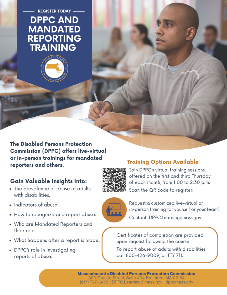Mandated reporter flyer
